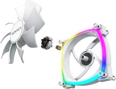 MONTECH CASE FAN 140MM/AX140 PWM WHITE MONTECH AX140PWMWHITE | Elektrika.lv
