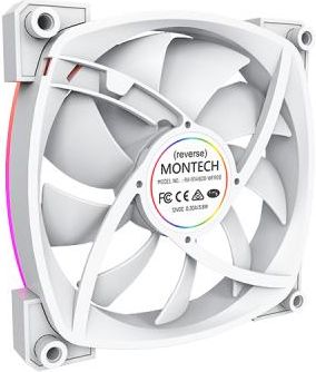 MONTECH CASE FAN 140MM/RX140 PWM WHITE MONTECH RX140PWMWHITE | Elektrika.lv