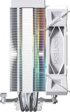 MONTECH CPU COOLER MULTI SOCKET WHITE/NX400 ARGB (W) MONTECH NX400 ARGB -W- | Elektrika.lv