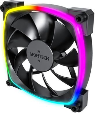 MONTECH CASE FAN 120MM/AX120 PWM BLACK 3 IN 1 MONTECH AX120 PWM BLACK 3 IN | Elektrika.lv