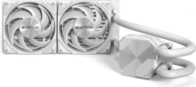 MONTECH CPU COOLER MULTI SOCKET WHITE/HYPERFLOW SILENT240(W) MONTECH HYPER FLOW SILENT 24 | Elektrika.lv