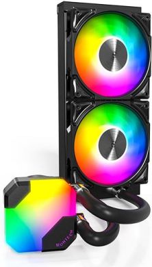 MONTECH CPU COOLER MULTI SOCKET BLACK/HYPERFLOW ARGB 240 (B) MONTECH HYPER FLOW ARGB 240 | Elektrika.lv