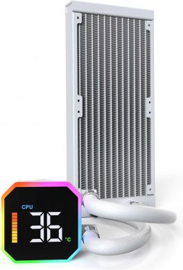 MONTECH CPU COOLER MULTI SOCKET WHITE/HYPERFLOW DIGITAL 240 MONTECH HYPERFLOW DIGITAL 24 | Elektrika.lv
