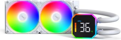 MONTECH CPU COOLER MULTI SOCKET WHITE/HYPERFLOW DIGITAL 240 MONTECH HYPERFLOW DIGITAL 24 | Elektrika.lv