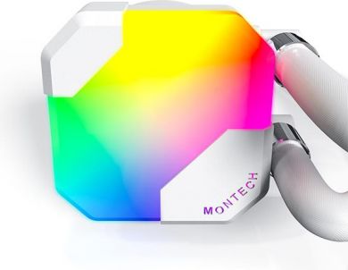 MONTECH CPU COOLER MULTI SOCKET WHITE/HYPERFLOW ARGB 360 (W) MONTECH HYPERFLOWARGB360-W- | Elektrika.lv