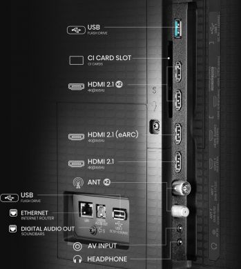 Hisense TV Set HISENSE 100 " 4K Ultra HD 3840 x 2160 pixels Flat 16:9 ULED 100U7QPRO 100U7Q PRO | Elektrika.lv