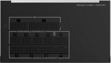 MONTECH Power Supply MONTECH CENTURY II ATX 850 W CENTURYII850 CENTURY II 850 | Elektrika.lv