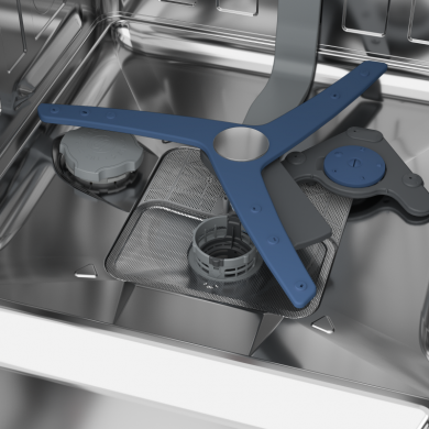  BEKO Dishwasher | DEN48530X | Freestanding | Width 60 cm | Number of place settings 15 | Number of programs 8 | Energy efficiency class D | Stainless steel DEN48530X