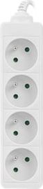 Lanberg Lanberg Cable Power Strip 4X French Outlets Quality-Grade Copper, 1.5 m | PS0-04E-0150-W PS0-04E-0150-W
