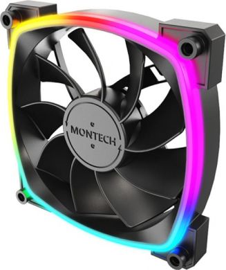 MONTECH CASE FAN 120MM/RX120 PWM BLACK MONTECH RX120PWMBLACK | Elektrika.lv