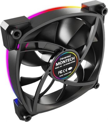 MONTECH CASE FAN 120MM/RX120 PWM BLACK MONTECH RX120PWMBLACK | Elektrika.lv