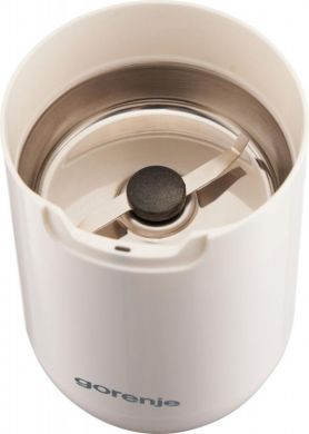 GORENJE Gorenje | Coffee Grinder | SMK150SW | 150 W | Coffee beans capacity 45 g | Lid safety switch | White SMK150SW
