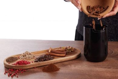 GORENJE Gorenje | Coffee Grinder | SMK150SB | 150 W | Coffee beans capacity 45 g | Lid safety switch | Black SMK150SB