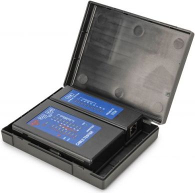 Digitus  Cable tester, network, RJ45, Single side Tester DN-14001-2 | Elektrika.lv