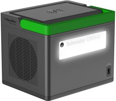 Schneider Electric Schneider Electric OffGrid Portable Power Station 730, 738Wh Lithium-ion, LCD, 2 CEE 7/3 Schuko outlets, Sinewave, 3 USB-A, 2 USB-C, Wireless Charger | PPS730-GR PPS730-GR