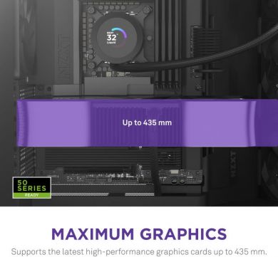  Case NZXT ATX/micro ATX/Mini-ITX/EATX Black Midi Tower PC CM-H92FB-01 CM-H92FB-01 | Elektrika.lv