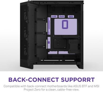  Case NZXT ATX/micro ATX/Mini-ITX/EATX Black Midi Tower PC CM-H92FB-R1 CM-H92FB-R1 | Elektrika.lv