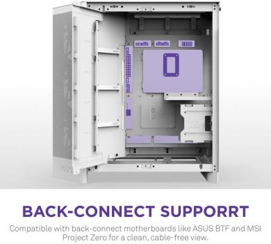  Case NZXT ATX/micro ATX/Mini-ITX/EATX White Midi Tower PC CM-H92FW-R1 CM-H92FW-R1 | Elektrika.lv