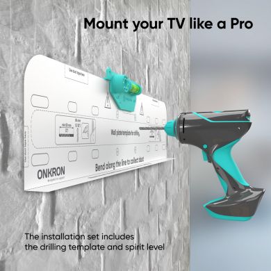  TV SET ACC WALL MOUNT /32-70"/WHITE TM5-W ONKRON TM5-W | Elektrika.lv