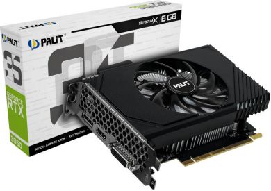 Palit Graphics Card PALIT NVIDIA GeForce RTX 3050 1042 MHz 6 GB GDDR6 96 bit PCI Express 4.0 Active NE63050018JE-1072F NE63050018JE-1072F | Elektrika.lv