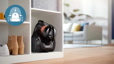 Philips Vacuum Cleaner PHILIPS Input power 800 W Dust capacity 1.3 L Cylinder vacuum Cleaning type Dry Dust container Bagless Colour Black XB1142/10 XB1142/10 | Elektrika.lv