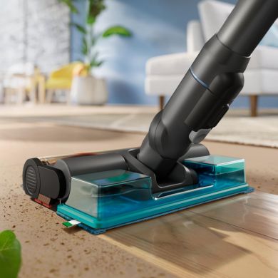 Philips Vacuum Cleaner PHILIPS Dry&wet 2-in-1 stick vacuum Blue Bagless Battery  1.7 kg XC7163/01 XC7163/01 | Elektrika.lv