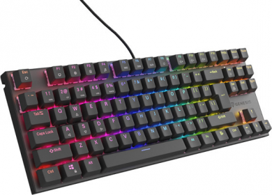 Genesis Genesis | THOR 303 | Mechanical Gaming Keyboard | Wired | US | Black | USB Type-A | Outemu Peach Silent NKG-1881