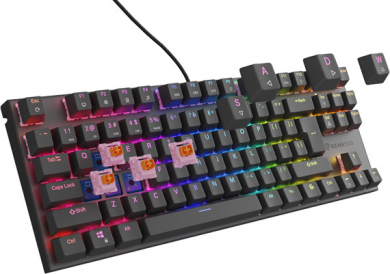 Genesis Genesis | THOR 303 | Mechanical Gaming Keyboard | Wired | US | Black | USB Type-A | Outemu Peach Silent NKG-1881