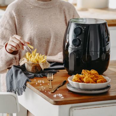ADLER Adler Airfryer Oven | AD 6312 | Power 1600 W | Capacity 2.5 L | Convection | Black AD 6312