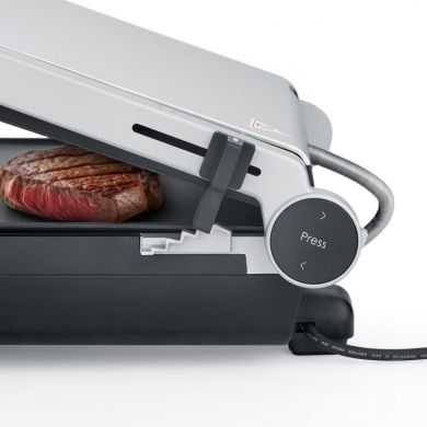 Caso Design Caso Double Contact Grill with Thermocontrol | SteakMaster Pro | Contact grill | 2000 W | Stainless Steel/Black 02838