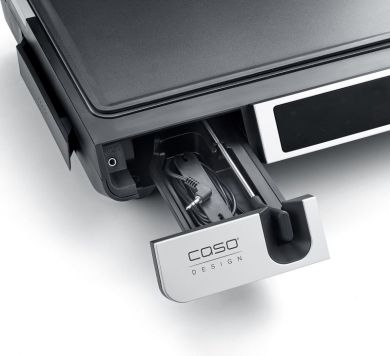 Caso Design Caso Double Contact Grill with Thermocontrol | SteakMaster Pro | Contact grill | 2000 W | Stainless Steel/Black 02838