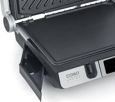 Caso Design Caso Double Contact Grill with Thermocontrol | SteakMaster Pro | Contact grill | 2000 W | Stainless Steel/Black 02838
