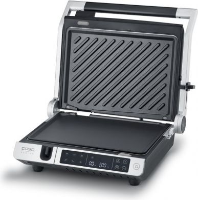 Caso Design Caso Double Contact Grill with Thermocontrol | SteakMaster Pro | Contact grill | 2000 W | Stainless Steel/Black 02838