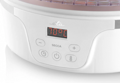 Eta ETA Fruit Dryer | ETA730190000 Secca | Power 380 W | Number of trays 5 | Integrated timer | White ETA730190000