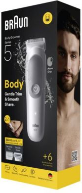 Braun Braun Body Groomer | Series 5 BG5550 | Cordless | Lght Grey BG5550