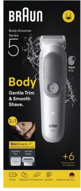 Braun Braun Body Groomer | Series 5 BG5550 | Cordless | Lght Grey BG5550
