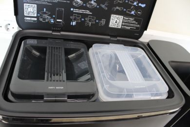 Ecovacs SALE OUT.  | SALE OUT. SALE OUT. Ecovacs Robotic Vacuum Cleaner+Handheld | DEEBOT X2 COMBO | Wet&Dry | Operating time (max) 210 min | 6400 mAh | Dust capacity 0.42 L | 8700 Pa | Black | REFURBISHED, USED, DIRTY, SCRATCHED DEEBOT X2 COMBOSO