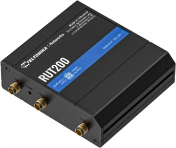 Teltonika LTE Cat 4 Router RUT200 802.11n 10/100 Mbit/s Ethernet LAN (RJ-45) RUT200010000 | Elektrika.lv