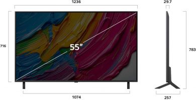 LG TV Set LG 55 " 4K Ultra HD 3840 x 2160 pixels Flat 16:9 QNED 55QNED80A3A 55QNED80A3A | Elektrika.lv
