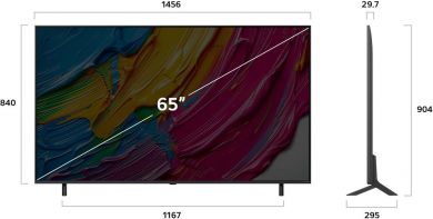 LG TV Set LG 65 " 4K Ultra HD 3840 x 2160 pixels Flat 16:9 QNED 65QNED80A3A 65QNED80A3A | Elektrika.lv