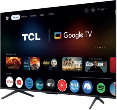 TCL TV Set TCL 50 " 4K Ultra HD 3840 x 2160 pixels Flat QD-Mini LED 50C61K 50C61K | Elektrika.lv