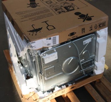 BOSCH SALE OUT. Bosch HBF010BR1S Built in Oven, A, Capacity 66 L, Stainless steel | Bosch Oven | HBF010BR1S | 66 L | A | Multifunctional | Manual | Height 59.5 cm | Width 59.4 cm | Stainless steel | DAMAGED PACKAGING,BIG  DENT ON TOP AND BOTTOM HBF010BR1SSO