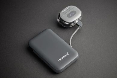 INTENSO POWER BANK USB 10000MAH/GREY S10000 7333034 INTENSO 7333034 | Elektrika.lv