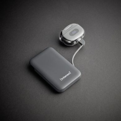 INTENSO POWER BANK USB 10000MAH/GREY S10000 7333034 INTENSO 7333034 | Elektrika.lv