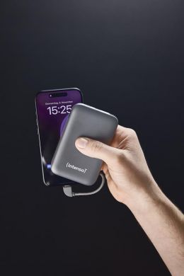 INTENSO POWER BANK USB 10000MAH/GREY S10000 7333034 INTENSO 7333034 | Elektrika.lv