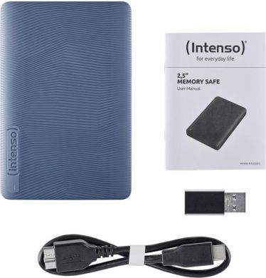 INTENSO External HDD INTENSO 1000 GB Colour Blue 6029565 6029565 | Elektrika.lv