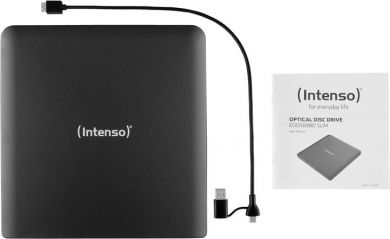INTENSO DVD RW USB3.2 EXT/BLACK 5401500 INTENSO 5401500 | Elektrika.lv