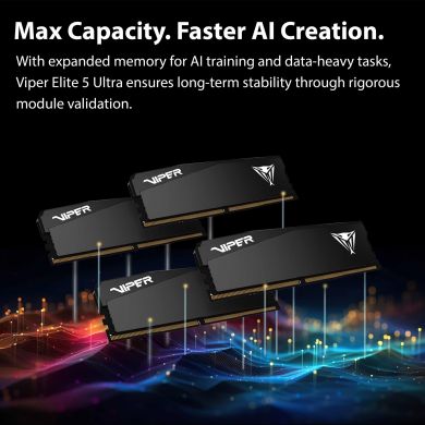 Viper Gaming by Patriot MEMORY DIMM 32GB DDR5-6000/KIT2 VEUR532G6028K PATRIOT VEUR532G6028K | Elektrika.lv