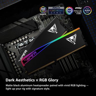 Viper Gaming by Patriot MEMORY DIMM 32GB DDR5-6000/KIT2 VEUR532G6028K PATRIOT VEUR532G6028K | Elektrika.lv