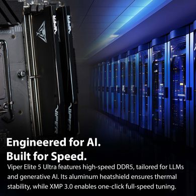 Viper Gaming by Patriot MEMORY DIMM 32GB DDR5-6000/KIT2 VEUR532G6028K PATRIOT VEUR532G6028K | Elektrika.lv